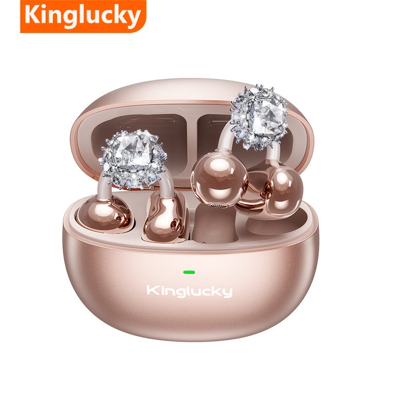 Écouteurs à clip Kinglucky, écouteurs ouverts sans fil, boucles d'oreilles