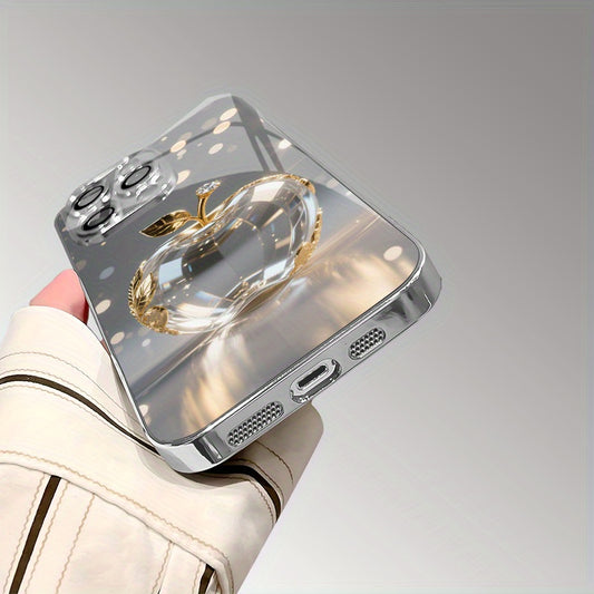 Coque de téléphone en TPU électroplaqué, luxueuse et transparente, IPHONE - Topdecheztop.fr