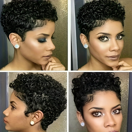 Perruque afro bouclée/crépue - Accessoire de mode