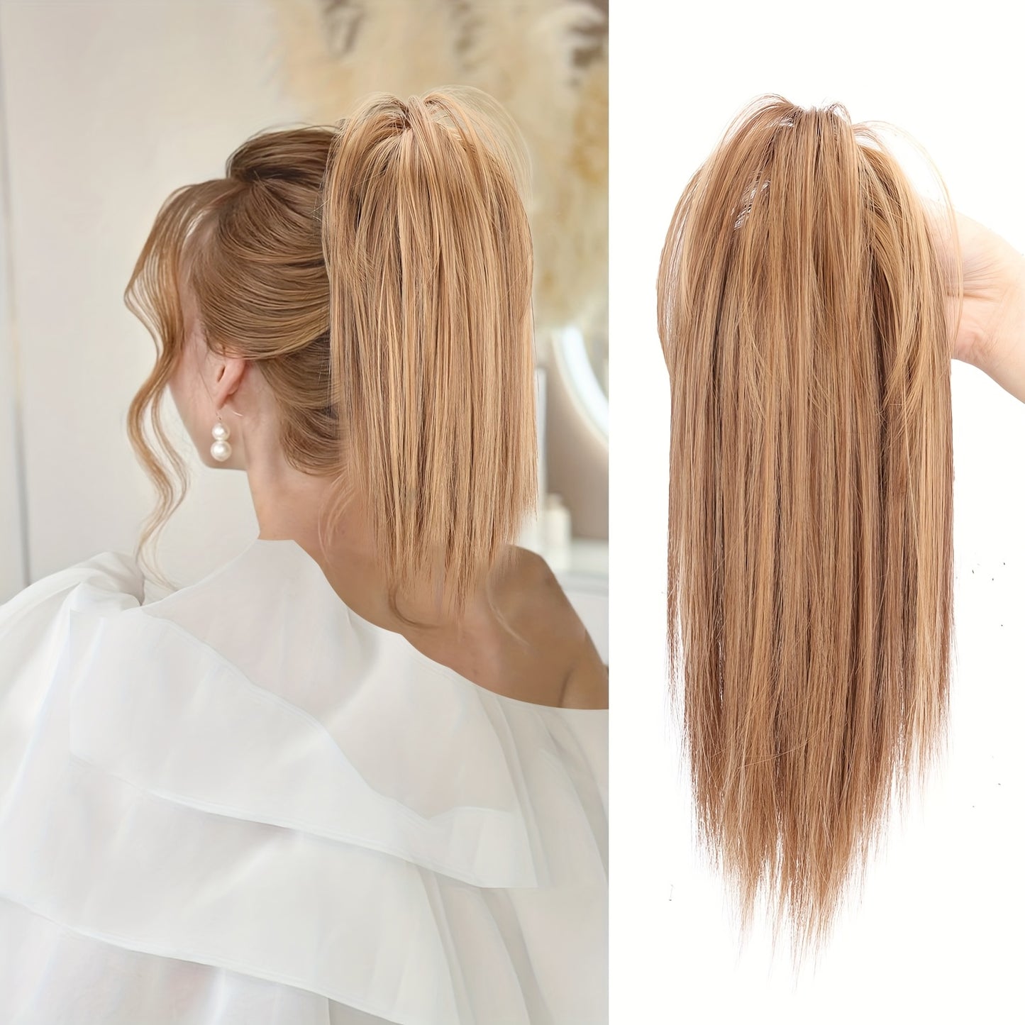 Perruque , queue de cheval pour femme - Cheveux synthétiques - Topdecheztop.fr
