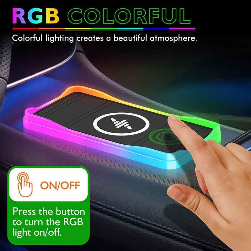 Chargeur sans fil AIREDGER 15 W RGB