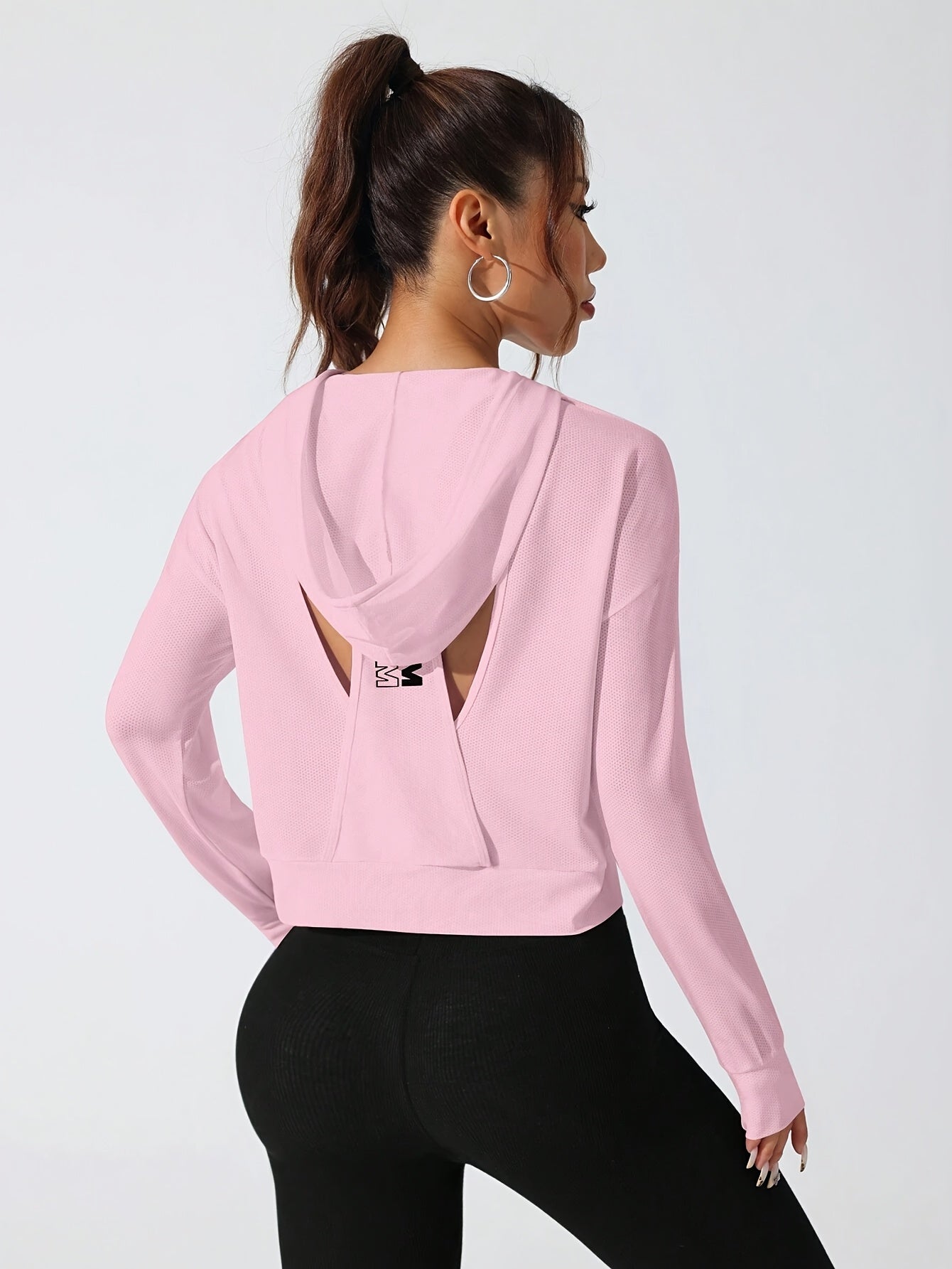 Sweat à capuche à manches longues pour femme - Topdecheztop.fr