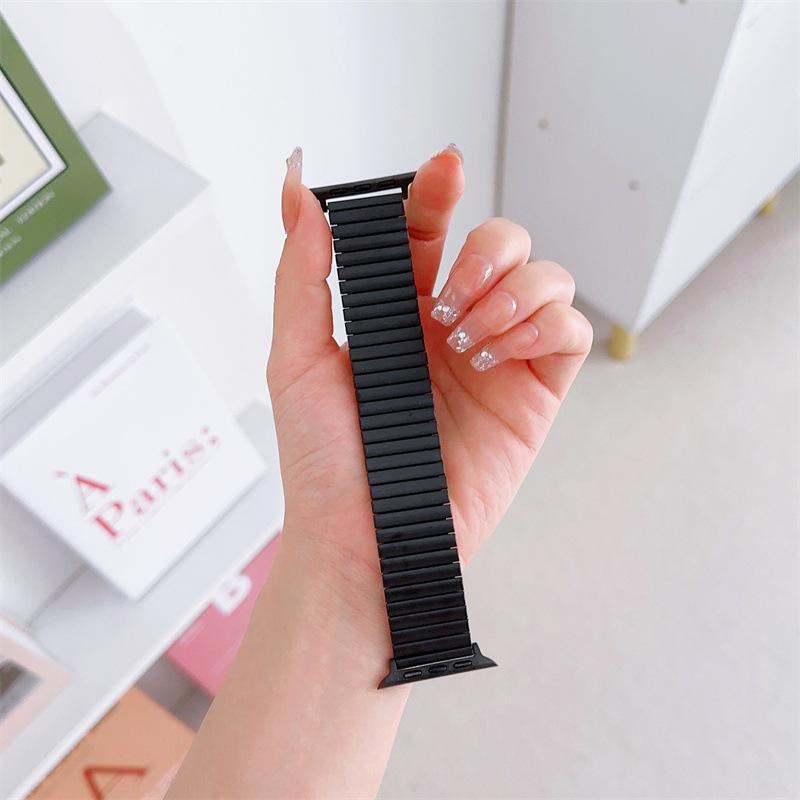 Bracelet de montre élastique en acier inoxydable