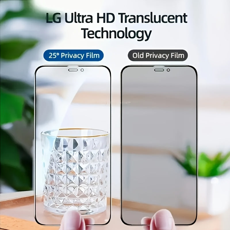 Lot de 4 films de protection d'écran en verre trempé pour iPhone