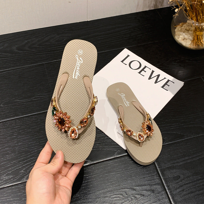 Chaussons plats de haute qualité