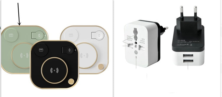 Chargeur magnétique sans fil 3-en-1, lampe de bureau à charge rapide 15 W - Topdecheztop.fr