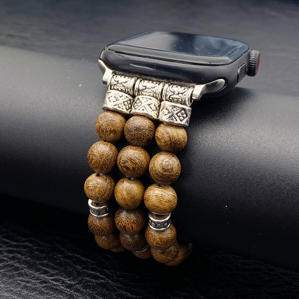 Bracelet en perles de bois - Topdecheztop.fr