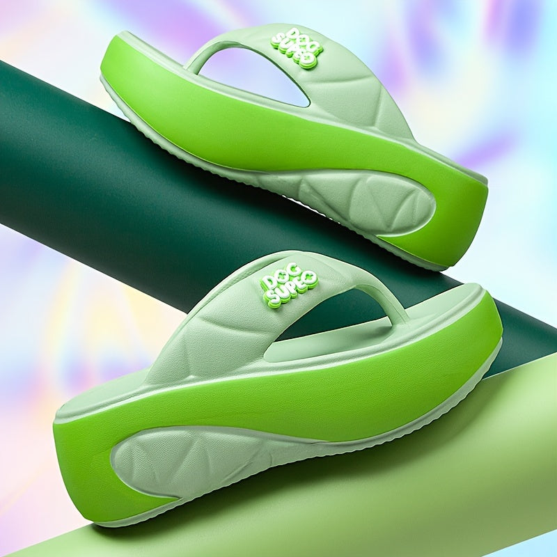 Tongs d'été à semelle souple pour femmes, sandales de plage décontractées - Topdecheztop.fr