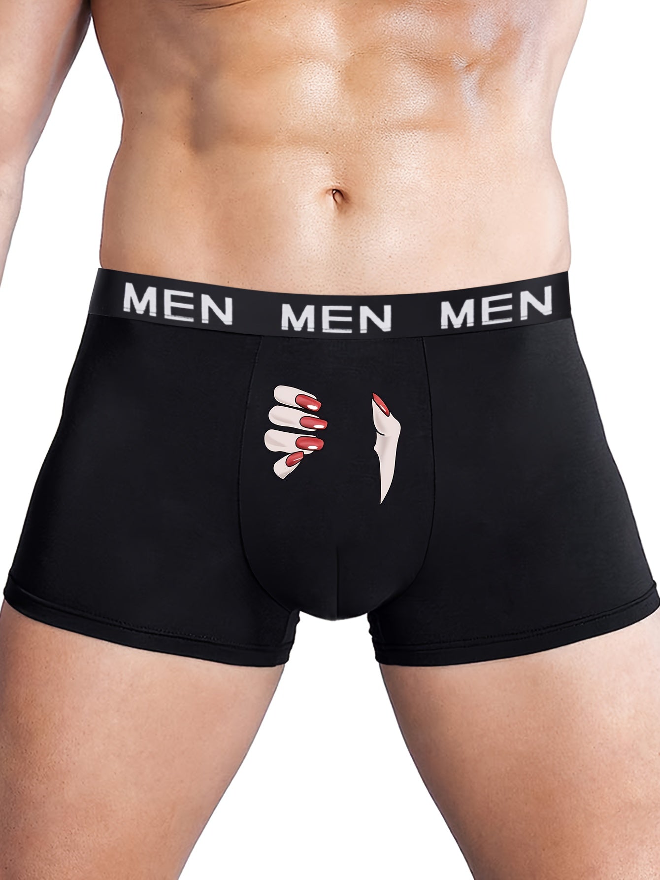 Boxer imprimé pour homme - Respirant, fin et confortable