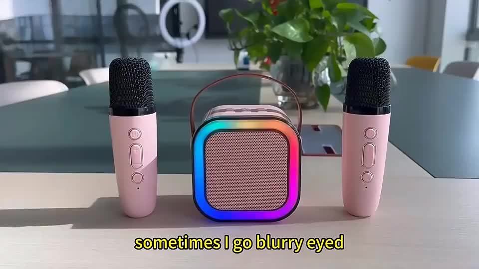 Machine de karaoké pour enfants et adultes, mini microphone portable