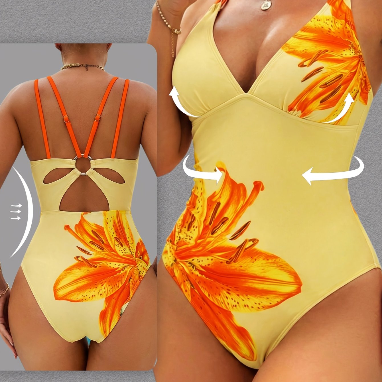 Maillot de bain une pièce tendance pour femme