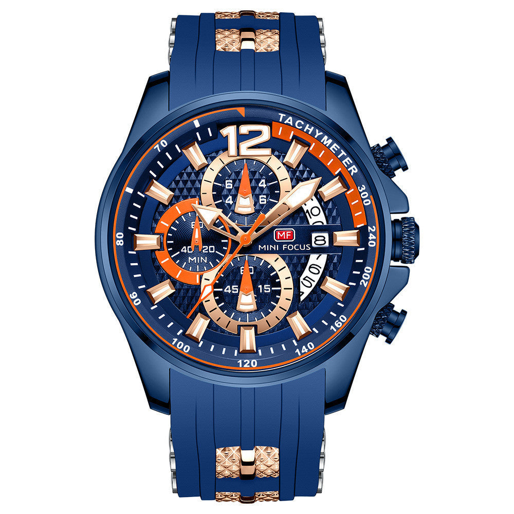 Montre à quartz étanche pour homme