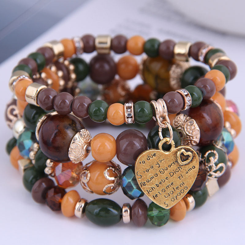 Bracelet bohème multicouche - Topdecheztop.fr