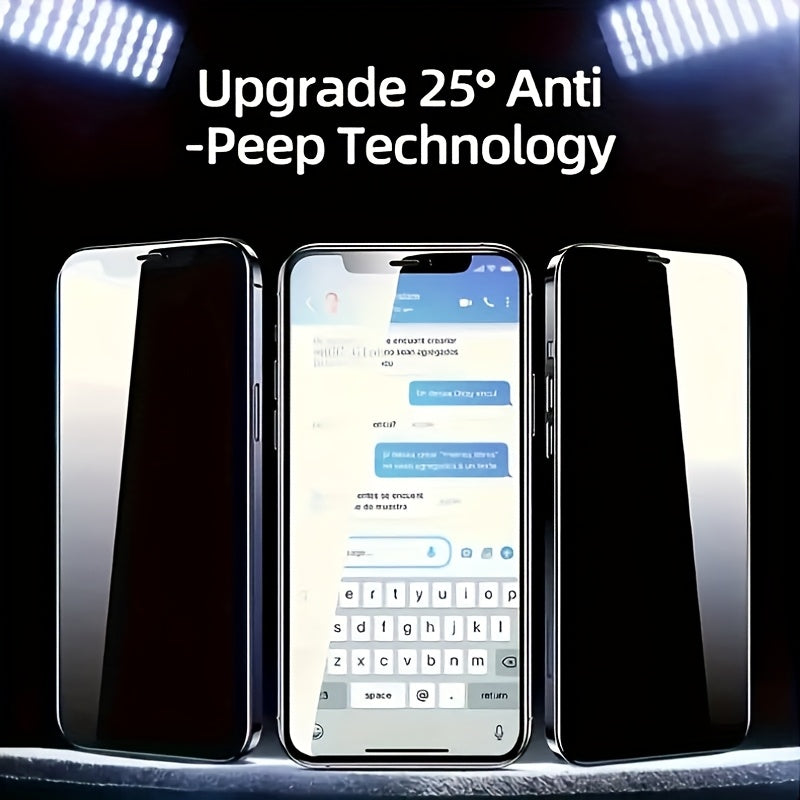 Lot de 4 films de protection d'écran en verre trempé pour iPhone