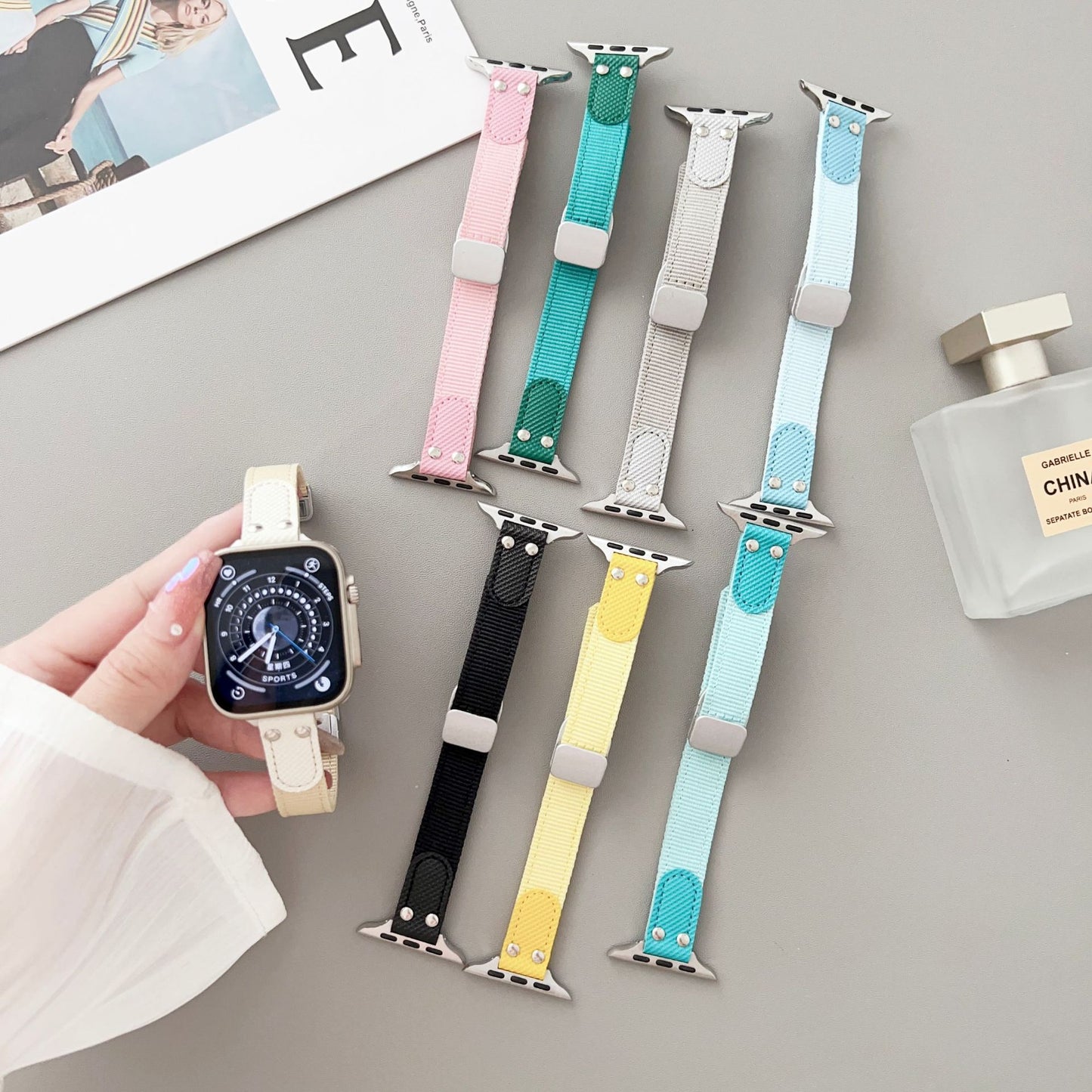 Bracelet de montre en nylon tricoté - Topdecheztop.fr
