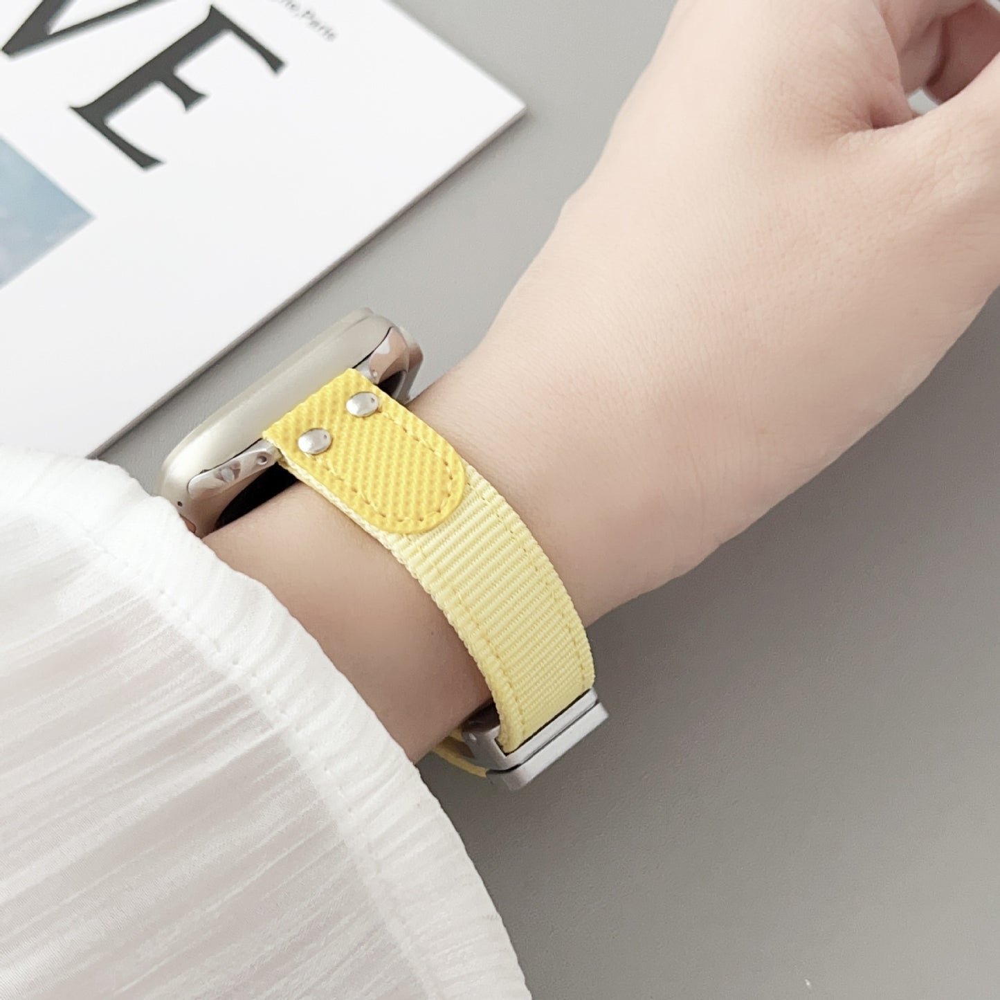Bracelet de montre en nylon tricoté - Topdecheztop.fr