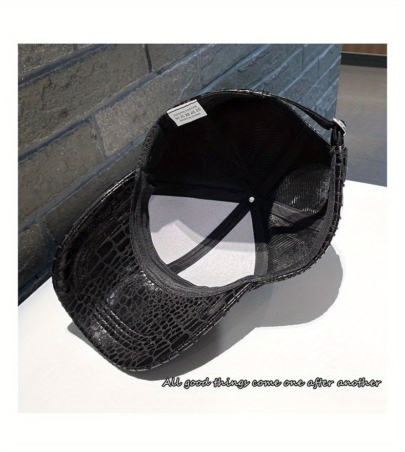 Casquettes de baseball à motif crocodile, unisexes - Topdecheztop.fr