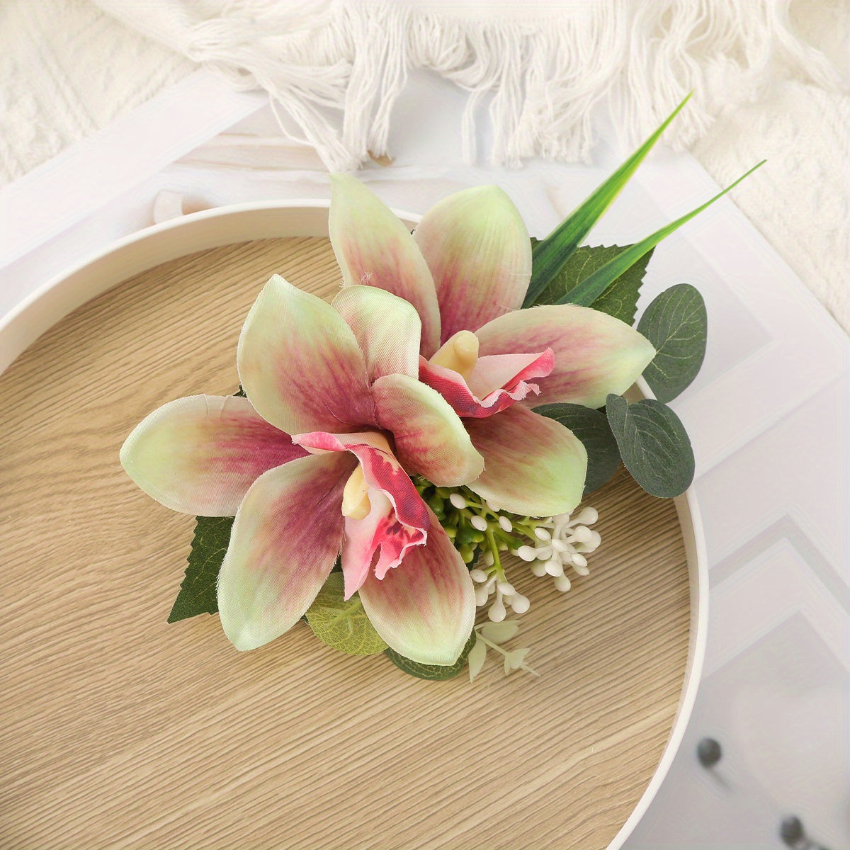 Épingles à cheveux style bohème à double fleur - Topdecheztop.fr