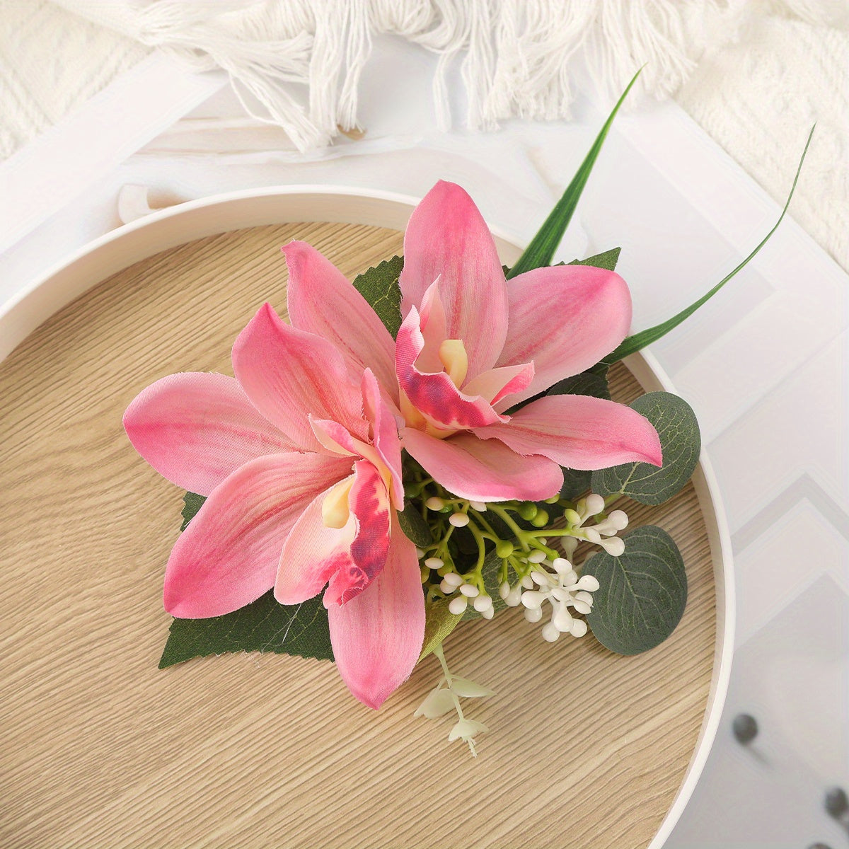 Épingles à cheveux style bohème à double fleur - Topdecheztop.fr