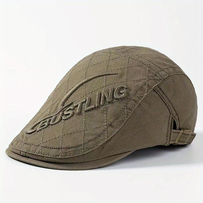 Casquette béret en coton d'inspiration vintage élégante