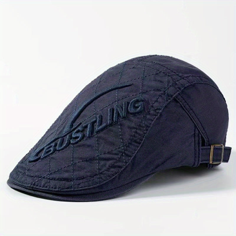 Casquette béret en coton d'inspiration vintage élégante