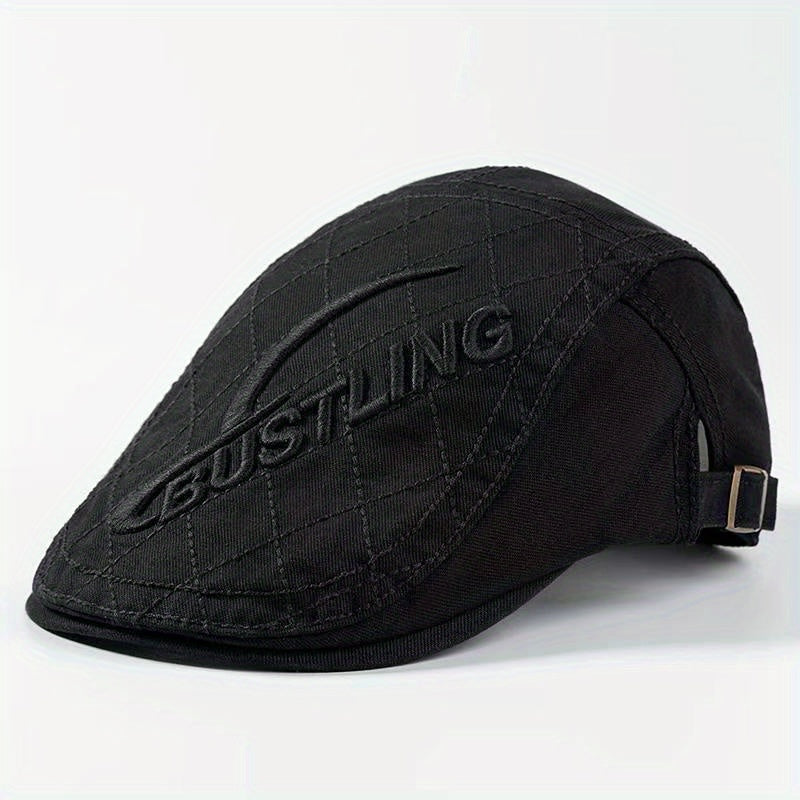 Casquette béret en coton d'inspiration vintage élégante