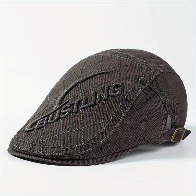 Casquette béret en coton d'inspiration vintage élégante