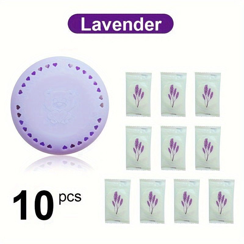 Lot de 10 désodorisants d'aromathérapie longue durée - Topdecheztop.fr