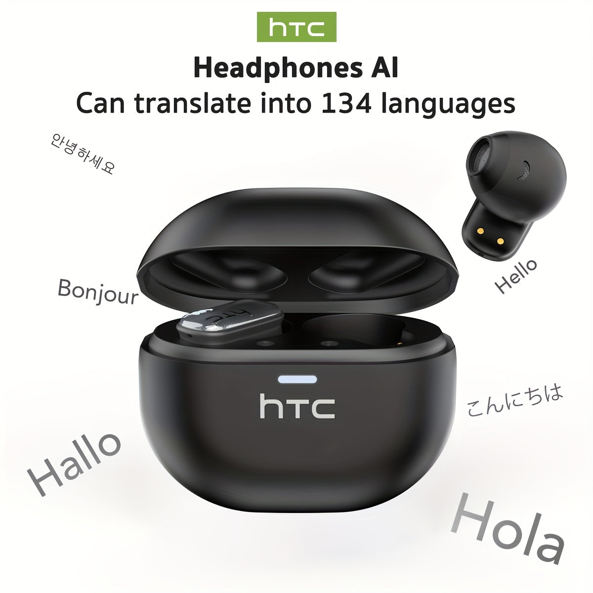 Écouteurs HTC NE16 BT V6.0 TWS Écouteurs intra-auriculaires sans fil