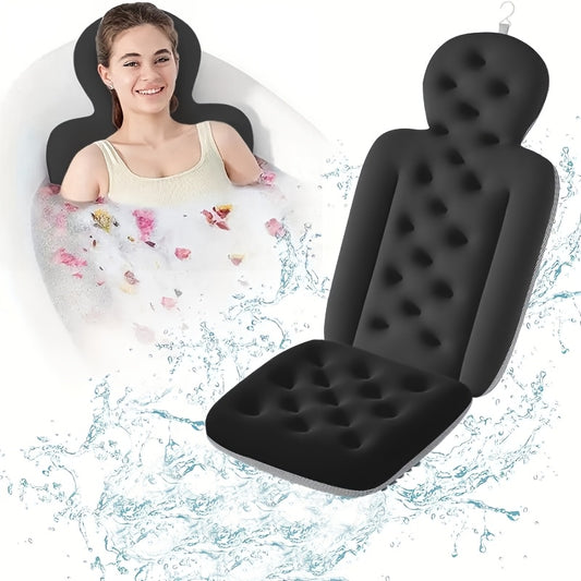 Tapis de bain adulte (1 pièce) avec 96 ventouses, tissu lavable à la main