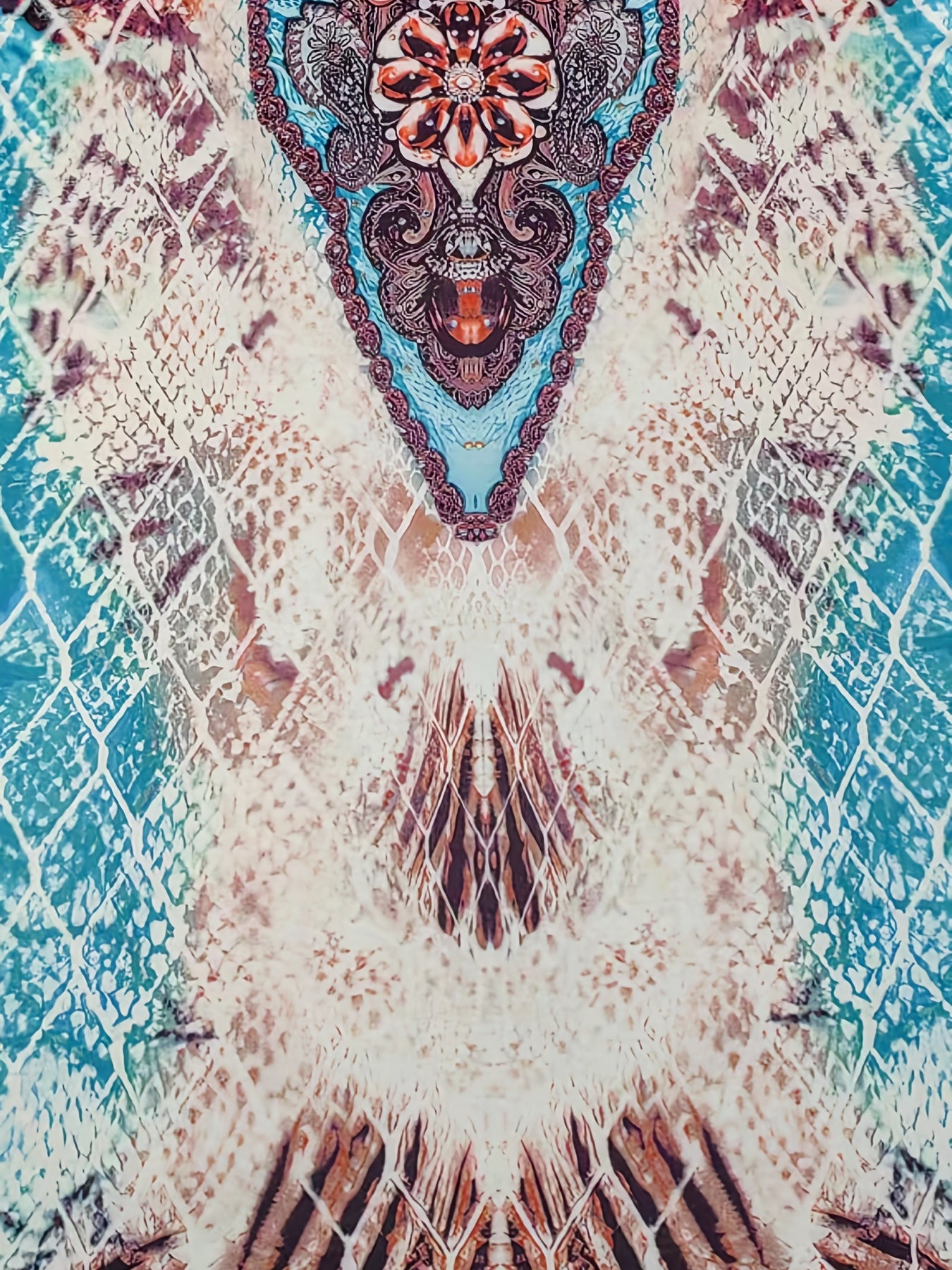 Robe à imprimé graphique - Topdecheztop.fr