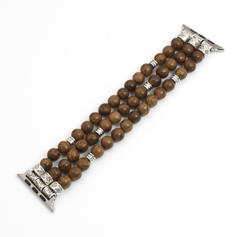 Bracelet en perles de bois - Topdecheztop.fr