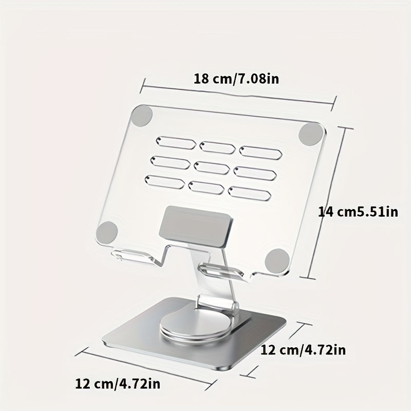 Support de tablette rotatif à 360° en acrylique - Topdecheztop.fr