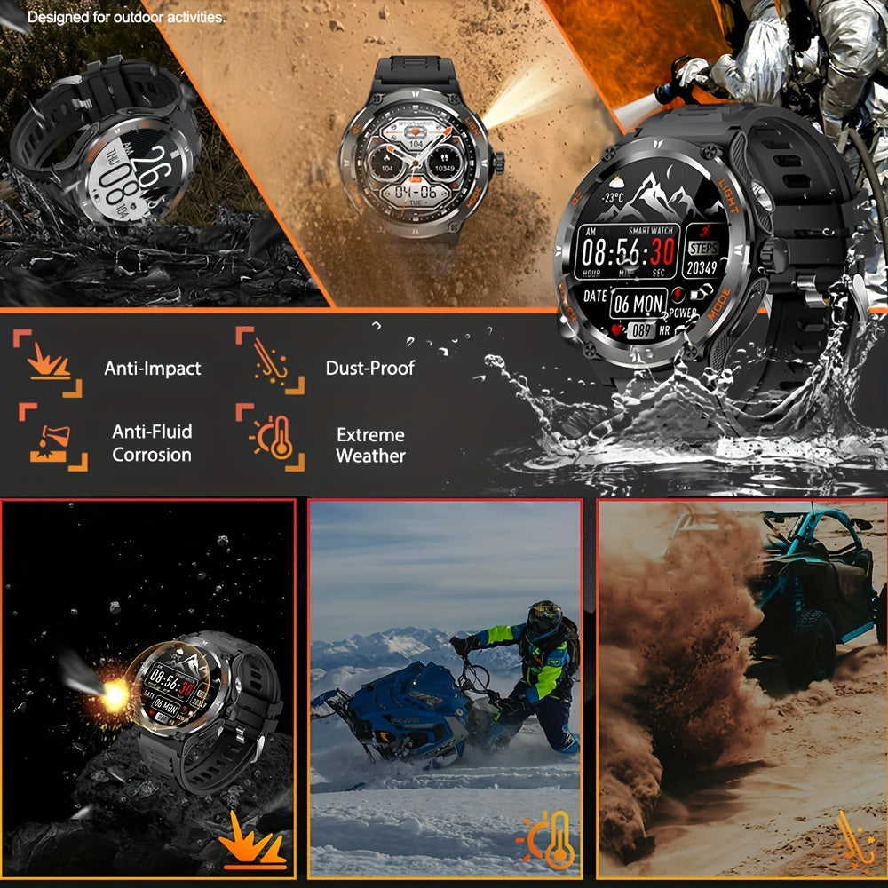 Montre connectée SYNWOO étanche IPX-8 pour hommes - Topdecheztop.fr