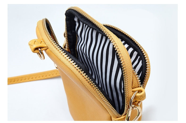 Sac à bandoulière simple et tendance de couleur unie - Topdecheztop.fr