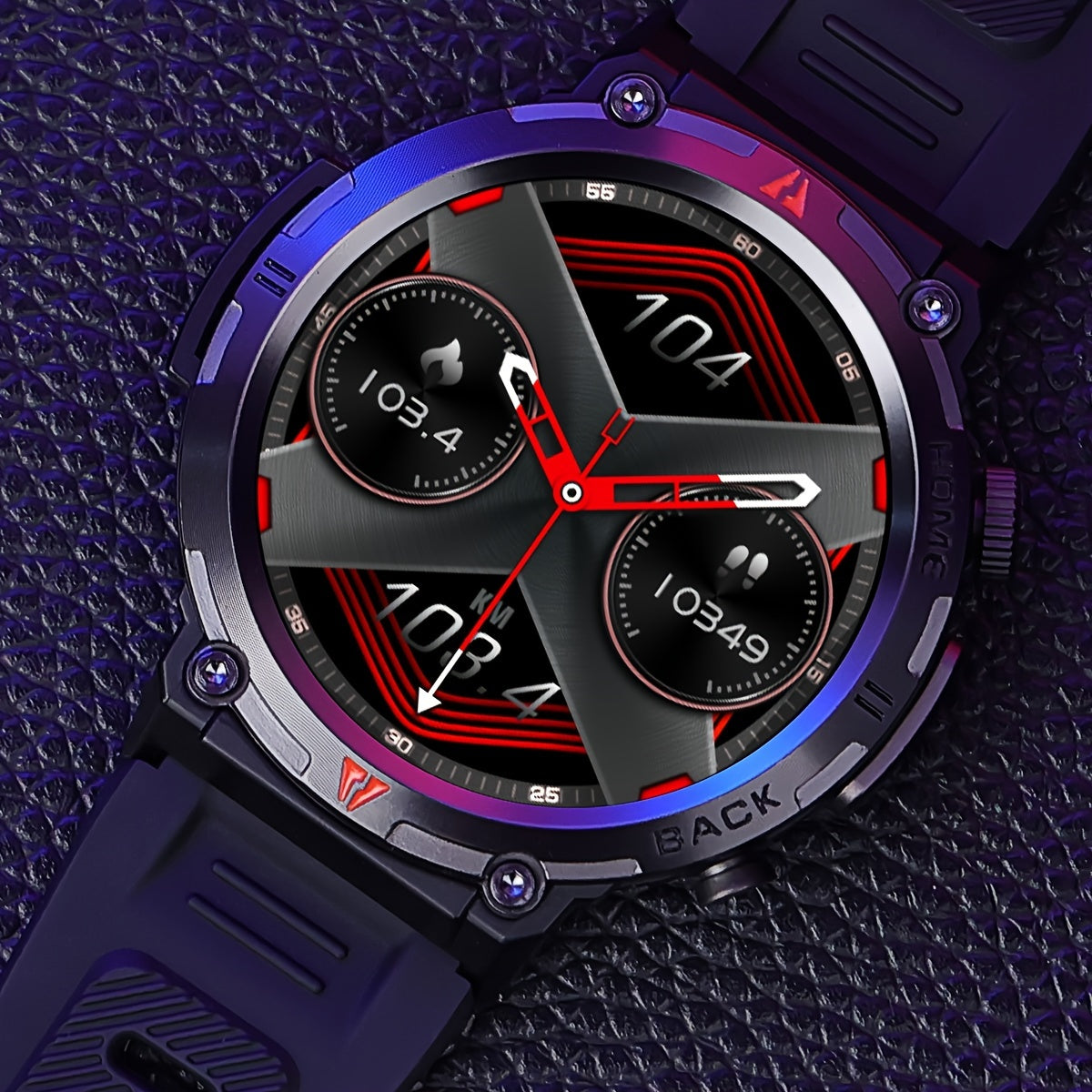 Montre connectée pour homme avec écran TFT 360p, écran 3,68 cm - Topdecheztop.fr