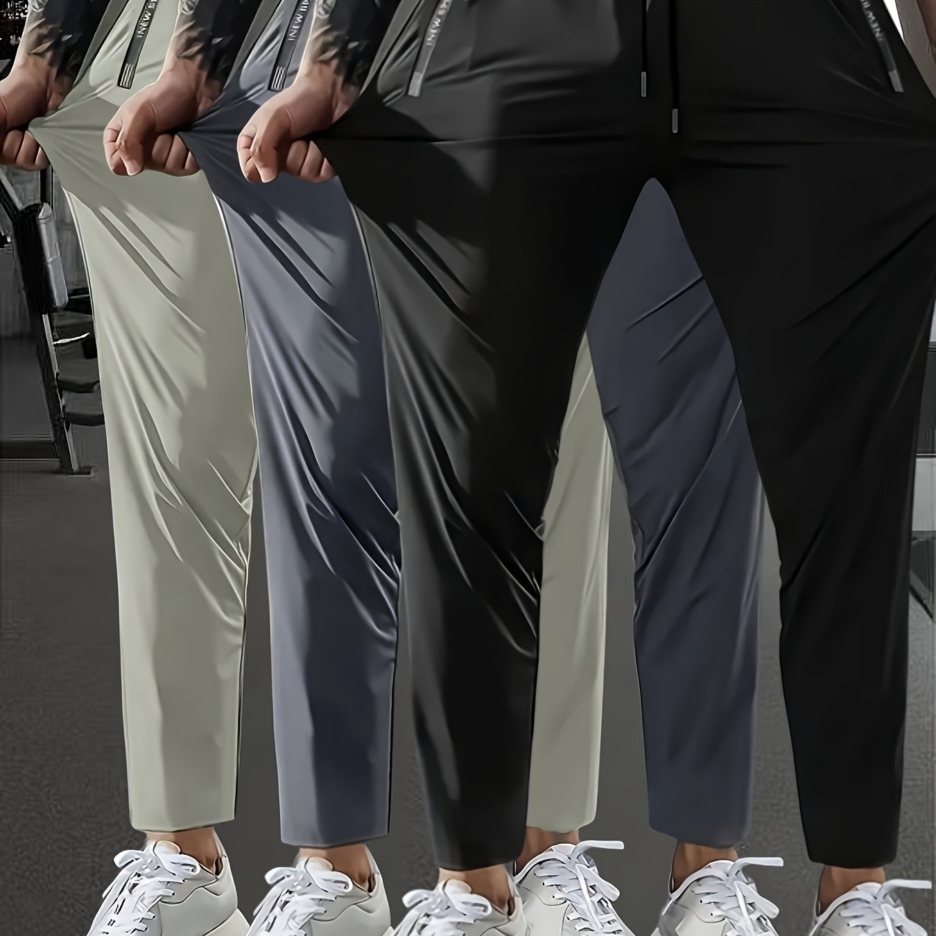 Pantalon en tissu extensible pour la course à pied, le jogging - Topdecheztop.fr