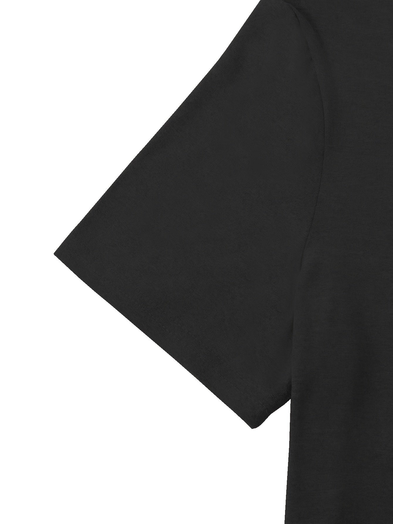 T-shirt ras du cou imprimé pattes colorées, décontracté - Topdecheztop.fr