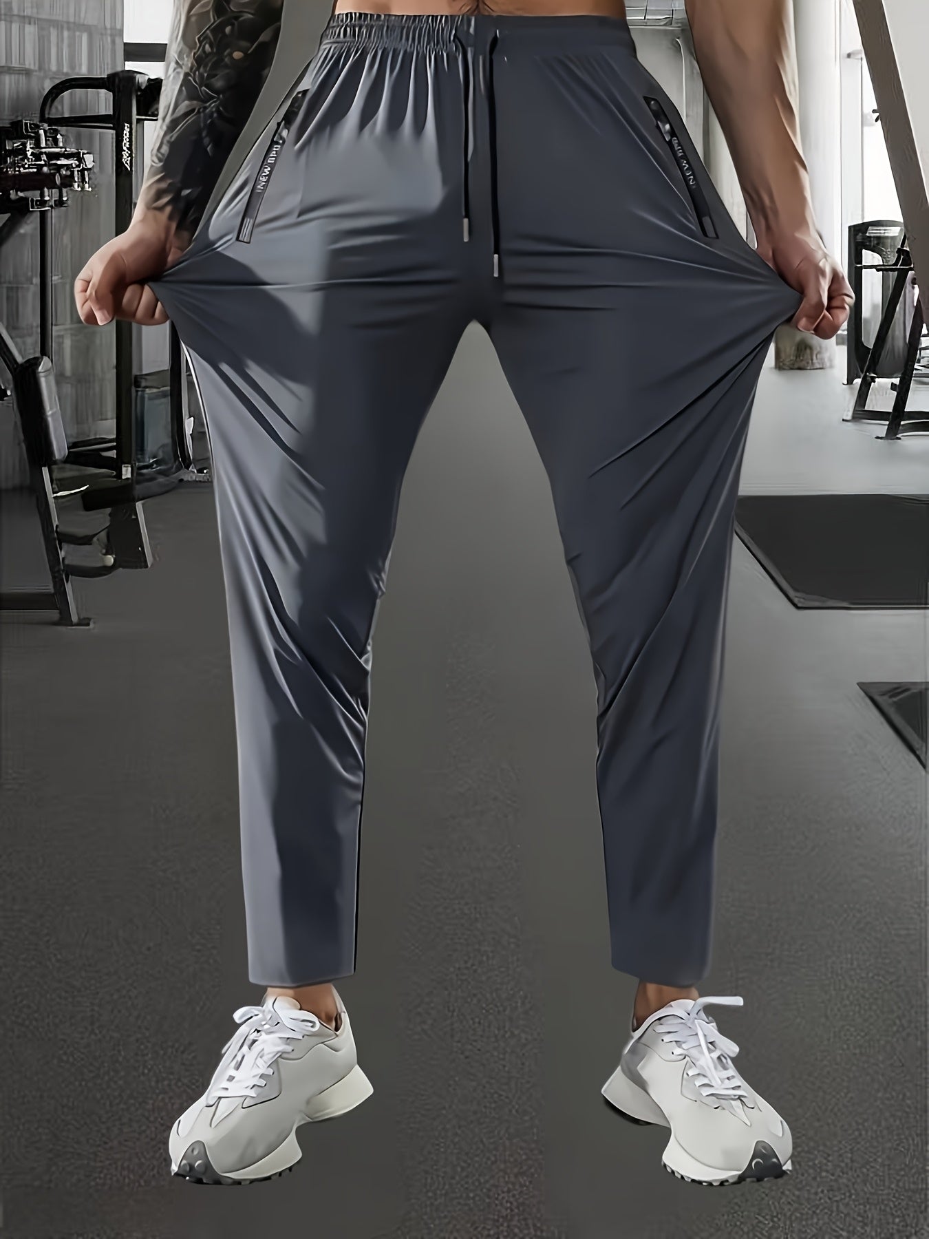 Pantalon en tissu extensible pour la course à pied, le jogging - Topdecheztop.fr