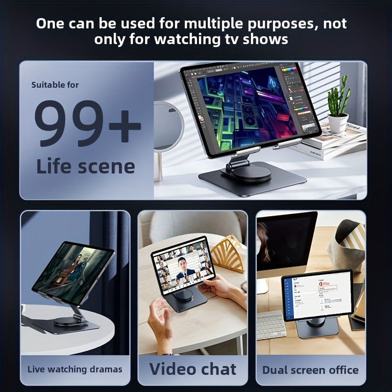Support de tablette rotatif à 360° en acrylique - Topdecheztop.fr