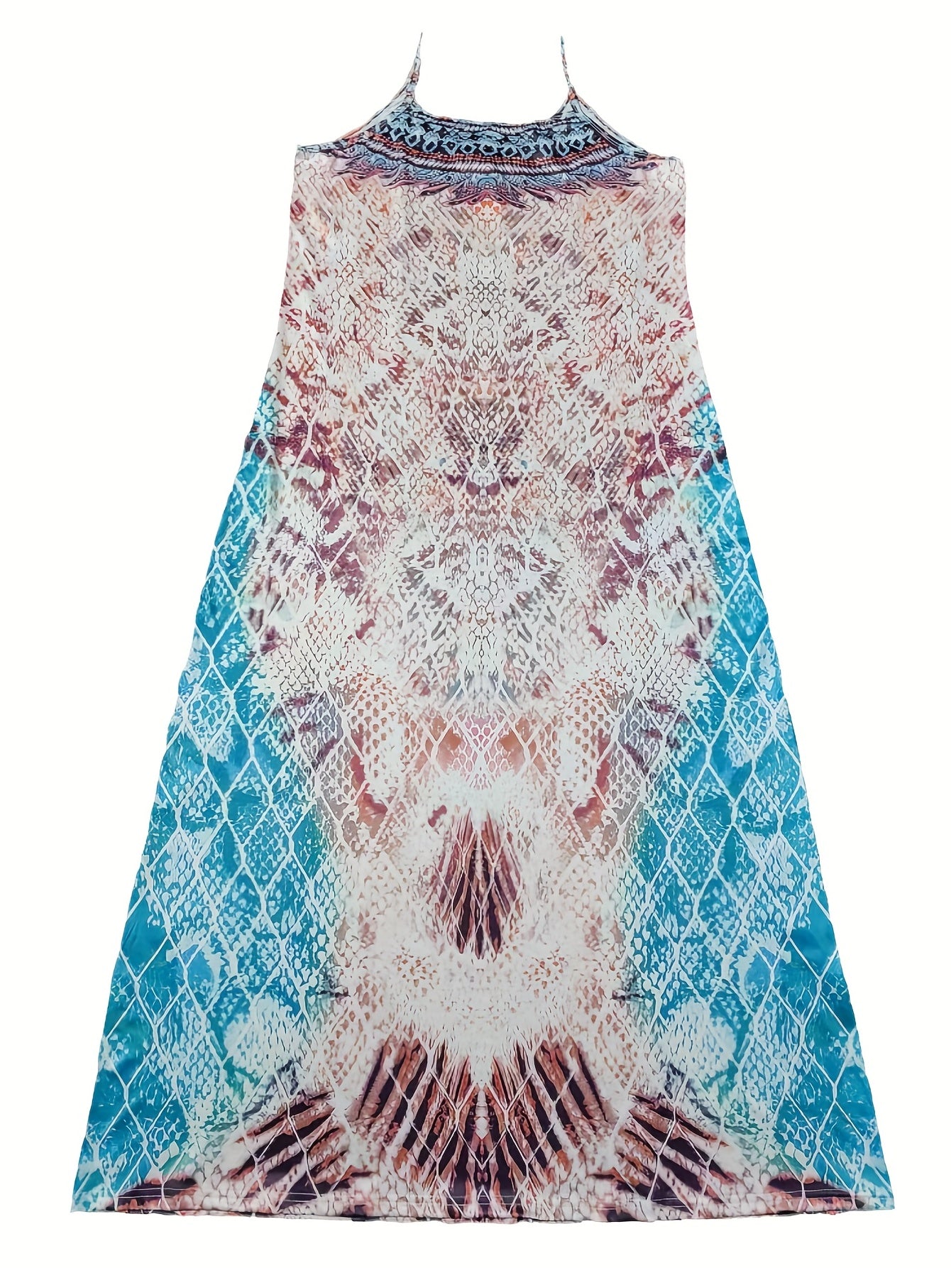 Robe à imprimé graphique - Topdecheztop.fr