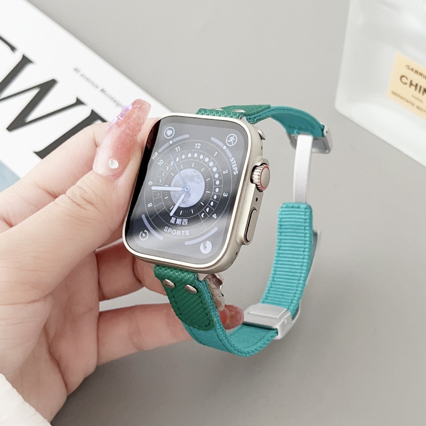 Bracelet de montre en nylon tricoté - Topdecheztop.fr