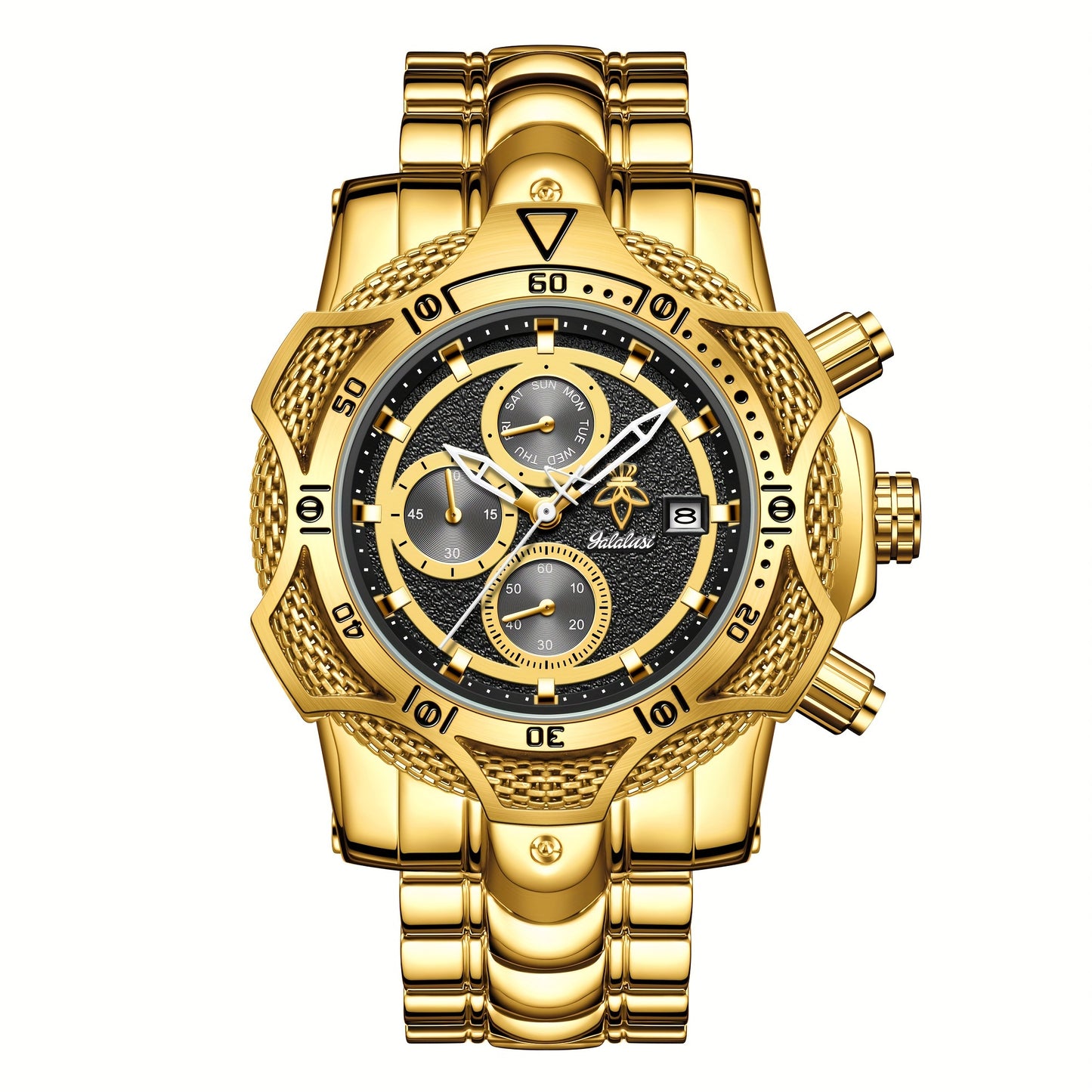 Montre à quartz de luxe YALALUSI pour homme