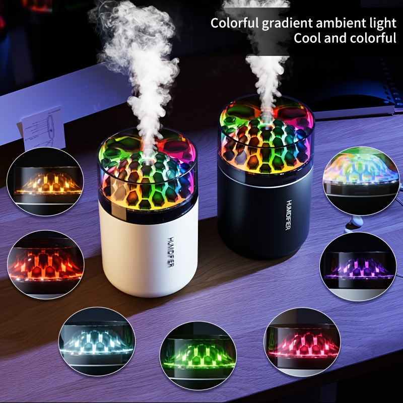 Humidificateur d'aromathérapie LED coloré
