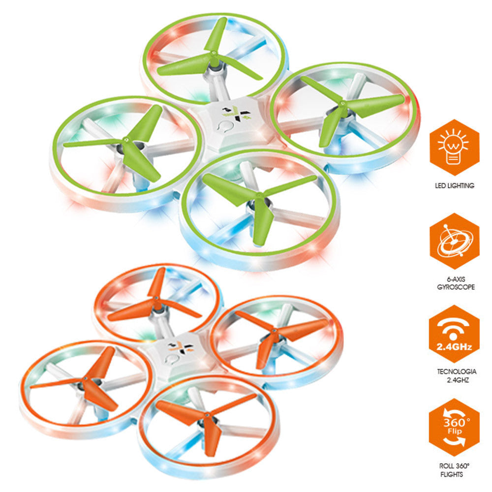 Drone lumineux coloré