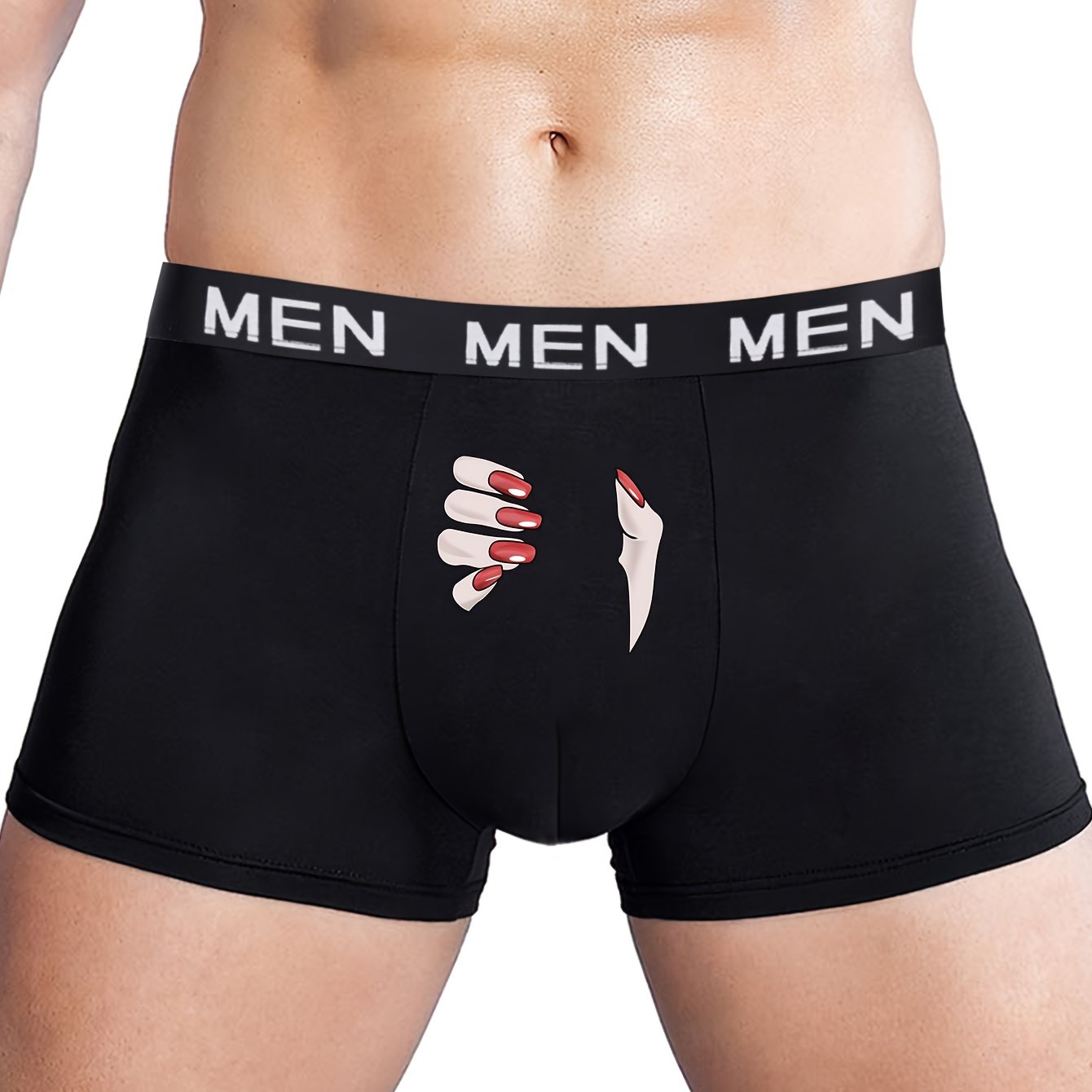 Boxer imprimé pour homme - Respirant, fin et confortable