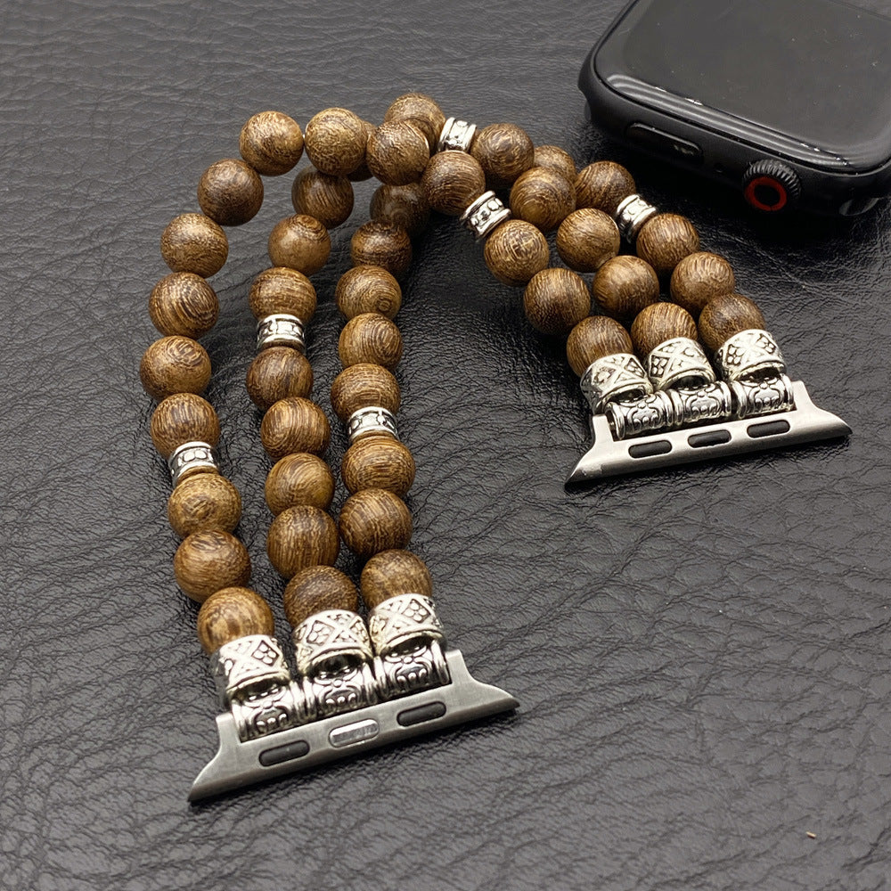 Bracelet en perles de bois - Topdecheztop.fr