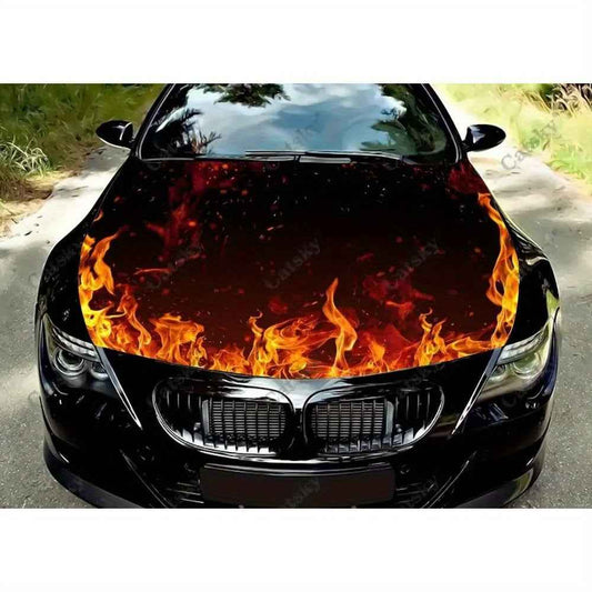 Autocollants en vinyle pour capot de voiture