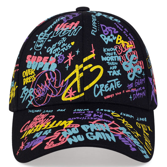 Casquette de baseball graffiti ajustable - Topdecheztop.fr
