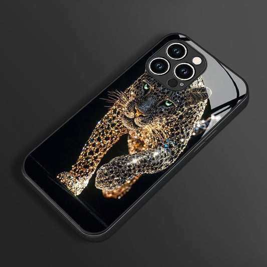 Une coque de téléphone en verre trempé élégante et haut de gamme, IPHONE